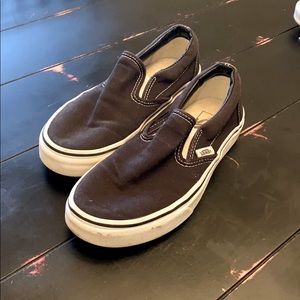 Boys slip on vans shoes